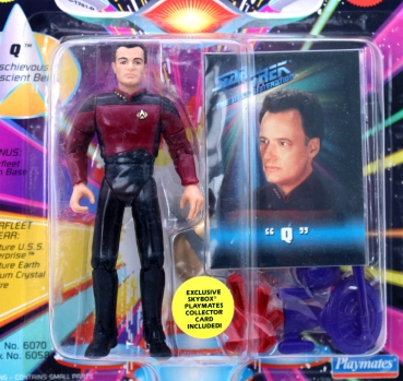 Star Trek The next Generation: Space. The Final Frontier Actionfigur "Q" von Playmates